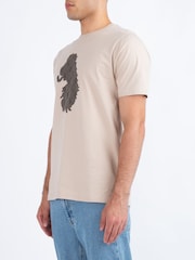 Luke 1977 Infilapenny Nectarine 100% Cotton T-Shirt - Image 3 of 6