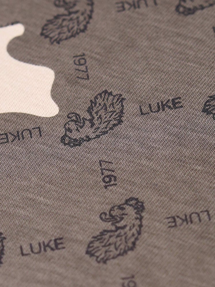 Luke 1977 Infilapenny Nectarine 100% Cotton T-Shirt - Image 6 of 6