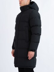 Luke 1977 Long Auckland Quilted Black Jacket - Image 3 of 6