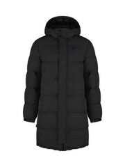 Luke 1977 Long Auckland Quilted Black Jacket - Image 4 of 6