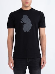 Luke 1977 Infilapenny Nectarine 100% Cotton T-Shirt - Image 1 of 6