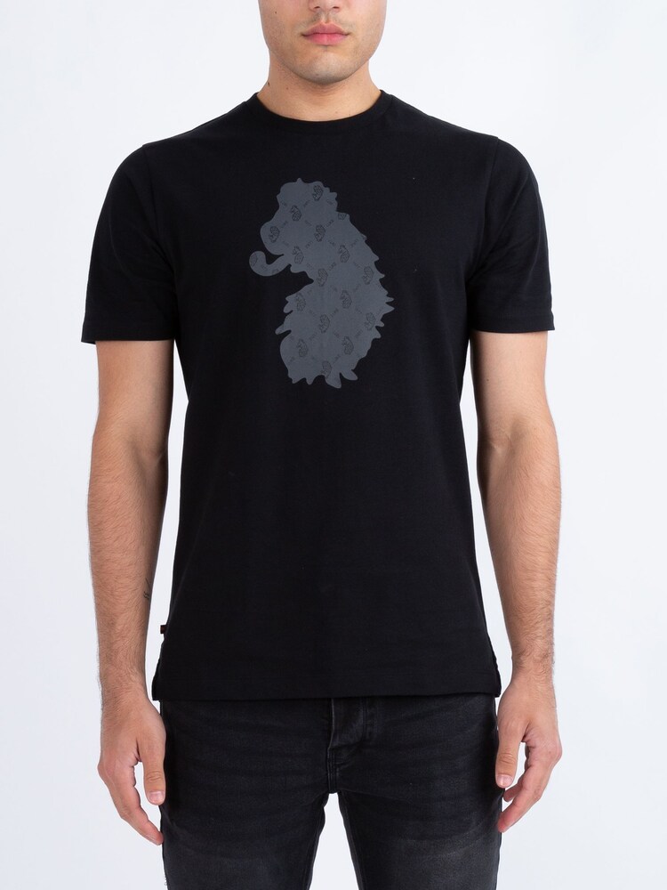 Luke 1977 Infilapenny Nectarine 100% Cotton T-Shirt - Image 1 of 6