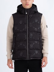 Luke 1977 Egrit Black Gilet - Image 1 of 6