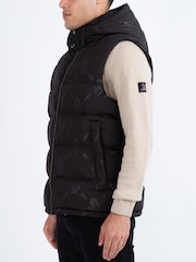 Luke 1977 Egrit Black Gilet - Image 3 of 6