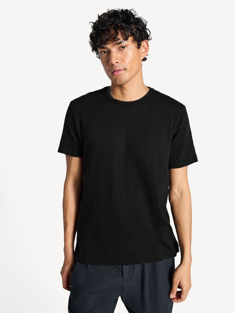 Rag & Bone Black Classic T-Shirt - Image 1 of 5