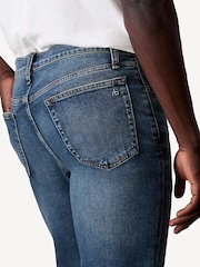 Rag & Bone Mid Blue Fit 2 Authentic Stretch Jeans - Image 3 of 4