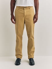 Rag & Bone Brown Fit 2 Stretch Twill Chino Trousers - Image 4 of 6