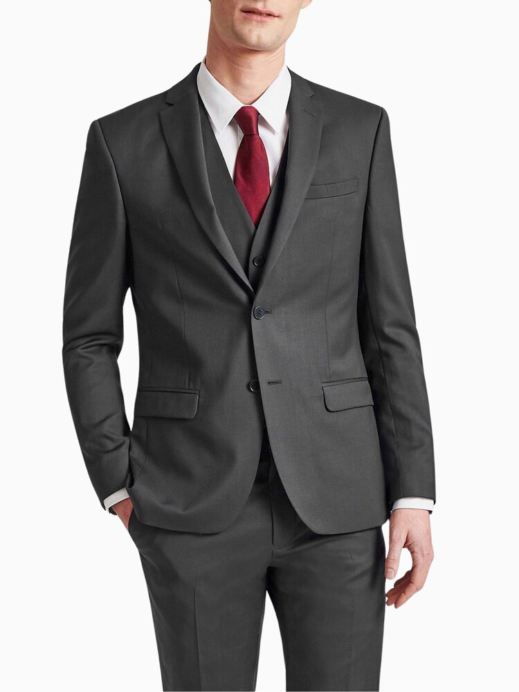 Ted Baker Black Premium Twill Jacket - Image 1 of 7