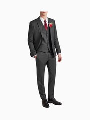 Ted Baker Black Premium Twill Jacket - Image 4 of 7