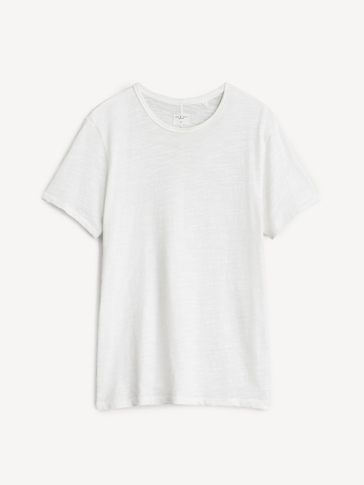 Rag & Bone White Classic T-Shirt - Image 4 of 4