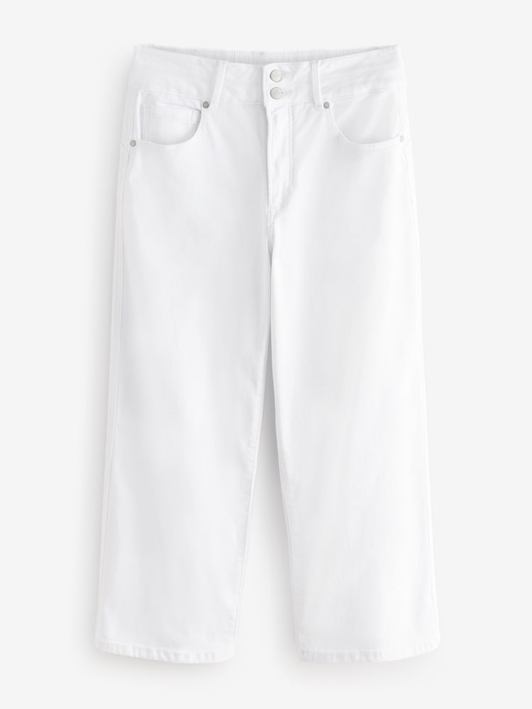 Wit - Wide Crop Lift Slim And Shape Jeans - Image 5 of 7