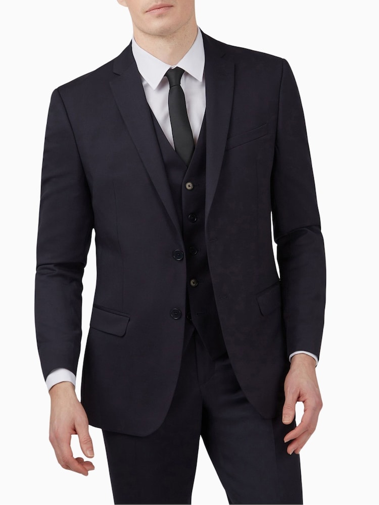 Ted Baker Blue Oia Premium Twill Jacket - Image 1 of 6