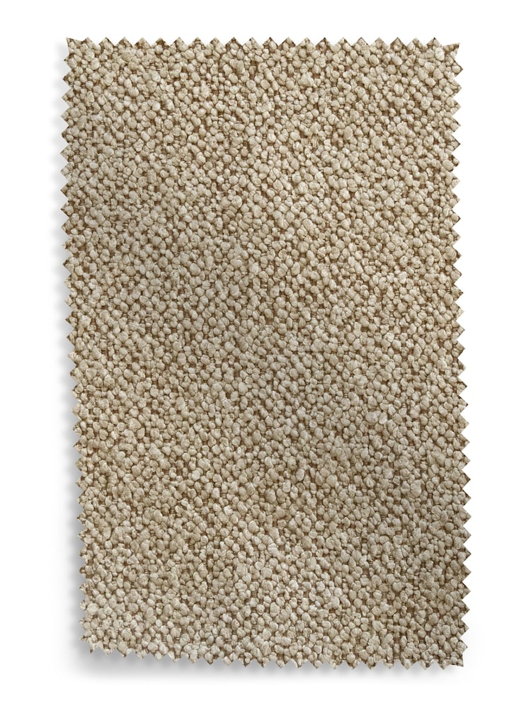 MADE.COM Natural Soft Touch Boucle Linen Upholstery Swatch - Image 1 of 1