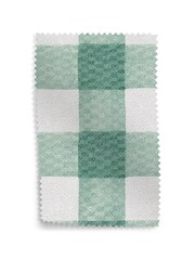 Cath Kidston Green Painted Gingham Upholstery Swatch - Image 1 of 1