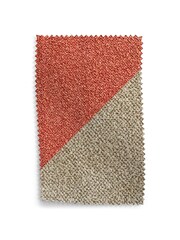 Nina Campbell Orange Walpole Combo Terracotta Upholstery Swatch - Image 1 of 1