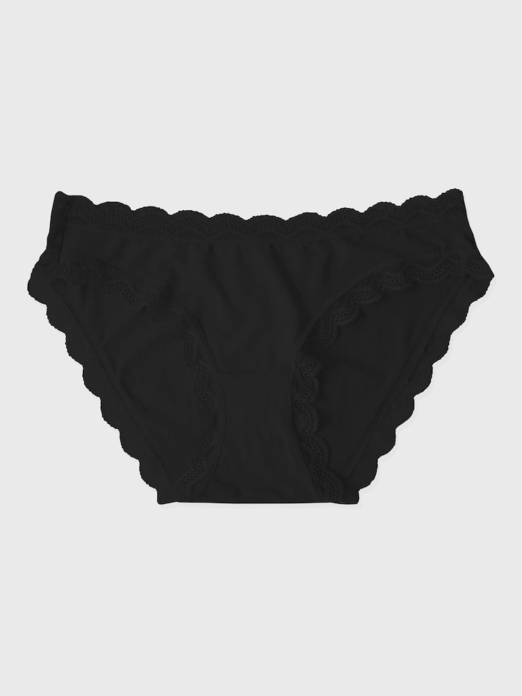 Zwart - Stripe & Stare Original Knickers - Image 6 of 7