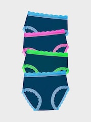 Stripe & Stare Original Knickers 4 Pack - Image 1 of 6