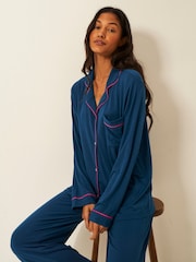 Stripe & Stare Long Sleeve Pyjamas Set - Image 1 of 4