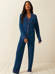 Stripe & Stare Long Sleeve Pyjamas Set - Image 2 of 4