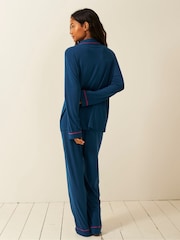 Stripe & Stare Long Sleeve Pyjamas Set - Image 3 of 4