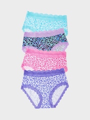 Stripe & Stare High Rise Knickers 4 Pack - Image 1 of 6