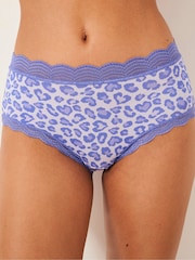 Stripe & Stare High Rise Knickers 4 Pack - Image 4 of 6