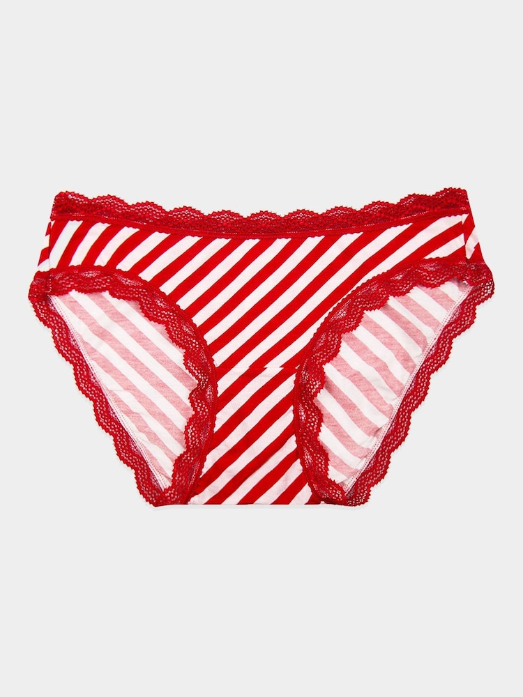 Rote und weiße Zuckerstange - Stripe & Stare Original Höschen - Bild 7 von 7 Rote und weiße Zuckerstange - Stripe & Stare Original Höschen - Bild 7 von 7