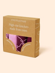 Stripe & Stare High Rise Knickers 4 Pack - Image 10 of 10