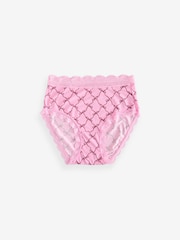 Stripe & Stare High Rise Knickers 4 Pack - Image 6 of 10