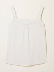 FatFace Carly White Cami Top - Image 6 of 6