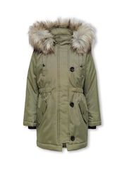 ONLY KIDS Hooded Parka Coat - Image 2 of 3