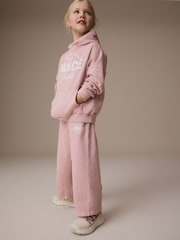 Pink Dance Hoodie And Wide Leg Joggers Set (3-16yrs) - Image 3 of 6
