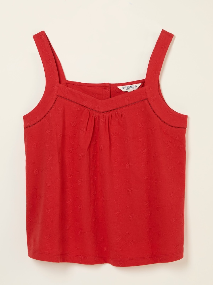 Vermelho - Top FatFace Cami - Imagem 2 de 2