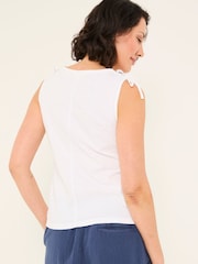 FatFace Embroidered Jersey Tank - Imagen 2 de 5