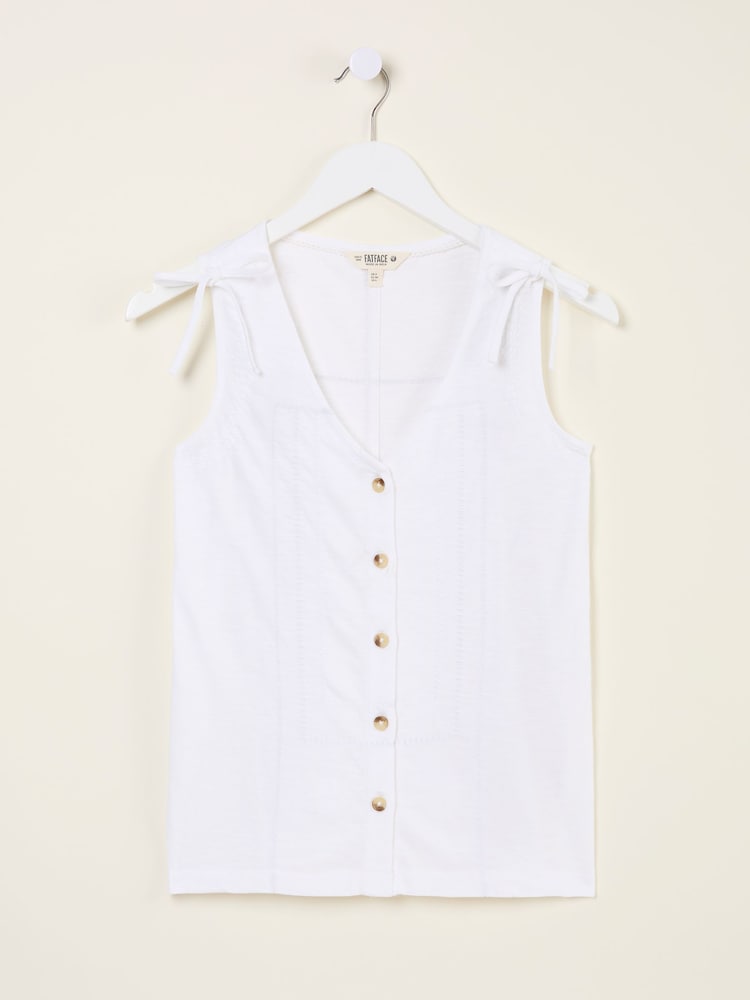 FatFace Embroidered Jersey Tank - Imagen 5 de 5