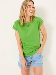 FatFace Ivy Mid Green T-Shirt - Image 1 of 5