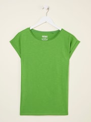 FatFace Ivy Mid Green T-Shirt - Image 5 of 5