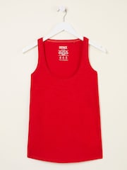 FatFace Kirsty Bright Red Vest - Image 5 of 5