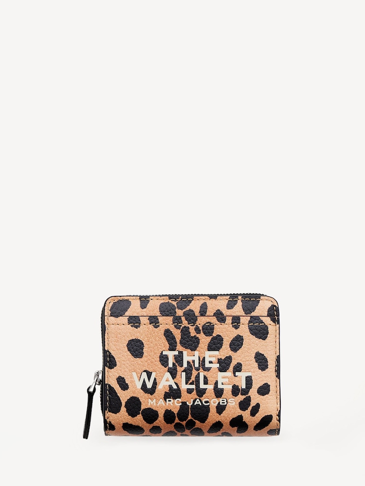 Marc Jacobs Cheetah The Mini Compact Wallet - Image 1 of 4