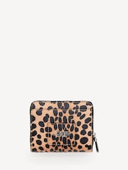 Marc Jacobs Cheetah The Mini Compact Wallet - Image 2 of 4
