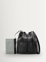 Marc Jacobs Black The Shoulder Bucket Bag - Image 3 of 8
