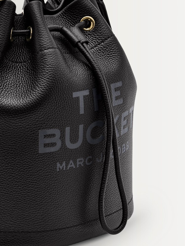 Marc Jacobs Black The Shoulder Bucket Bag - Image 8 of 8