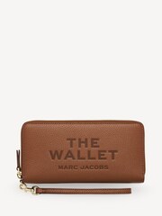 Marc Jacobs Brown The Continental Wallet - Image 1 of 4