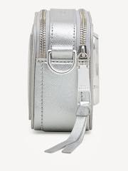 Marc Jacobs Silver The Snapshot Cross-Body Bag - Image 3 of 7