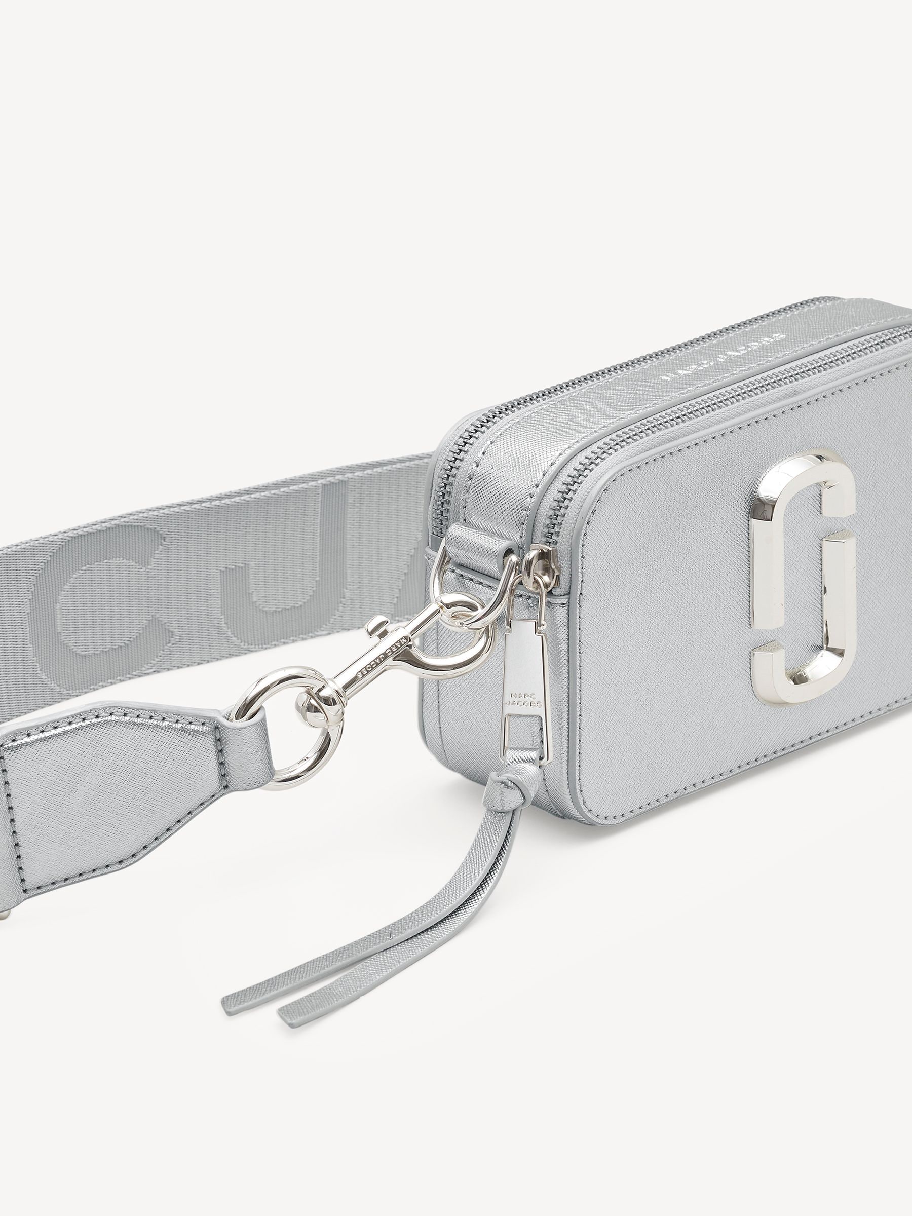 Marc Jacobs Silver The Snapshot Cross-Body Bag | Seasons