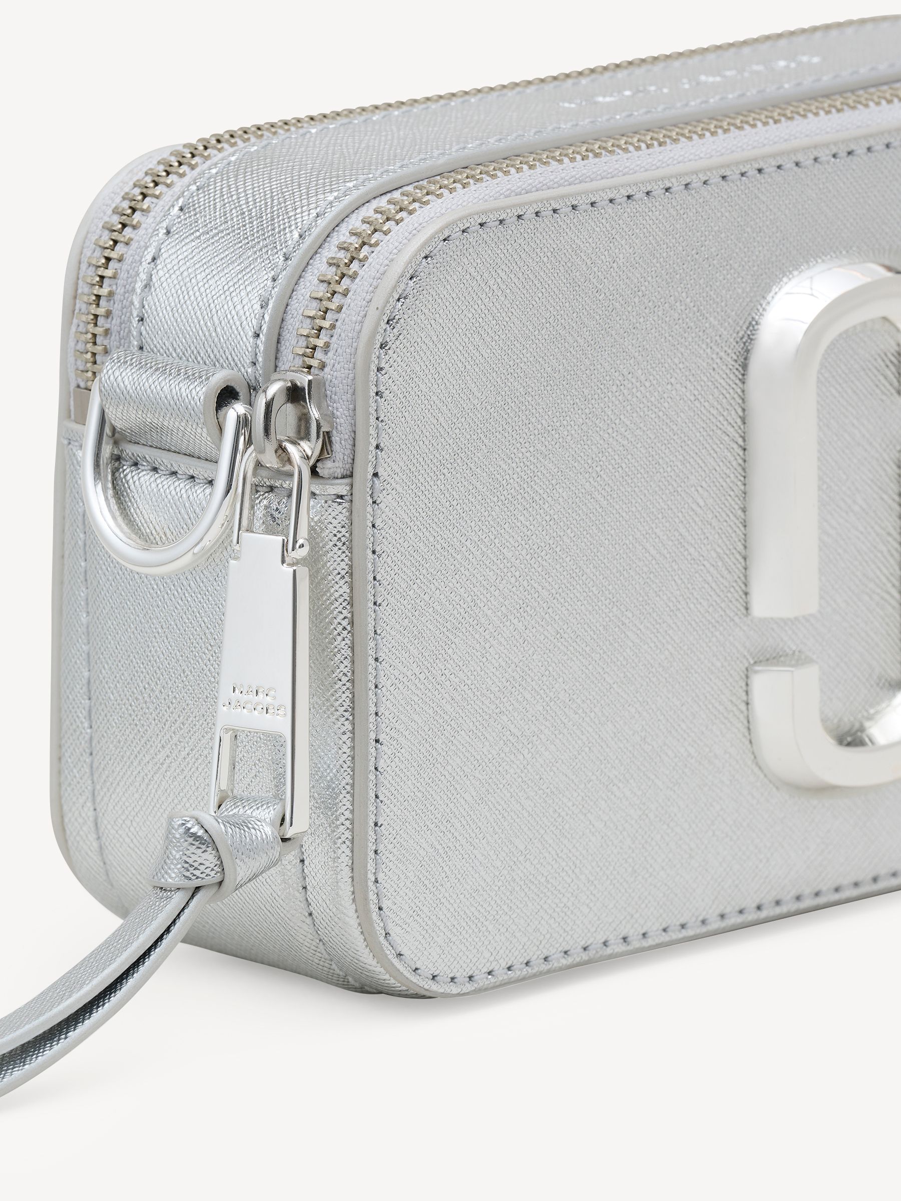 Marc Jacobs Silver The Snapshot Cross-Body Bag | Seasons