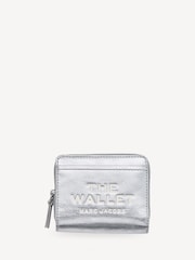Marc Jacobs Silver The Mini Compact Wallet - Image 1 of 4