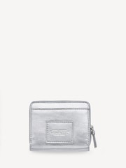Marc Jacobs Silver The Mini Compact Wallet - Image 2 of 4