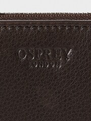 OSPREY LONDON Saddle Leather Kelso Mini Zip-Around Purse - Image 5 of 5
