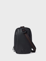 OSPREY LONDON The Compass Leather Sling Black Bag - Image 1 of 5